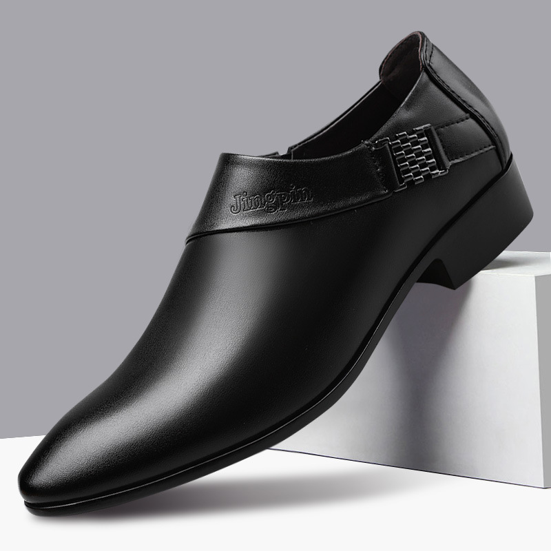 Men Shoes For Office Work - Chaussures Richelieu en Cuir de Luxe