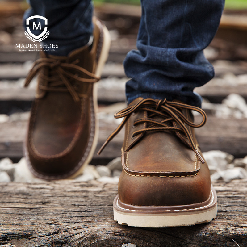 Men Shoes For Office Work - Chaussures habillées vintage pour hommes Maden,