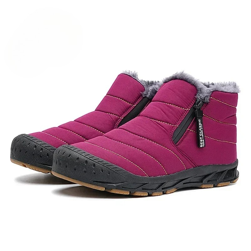 Casual Sneaker Low - Hommes bottes de neige chaud fourrure