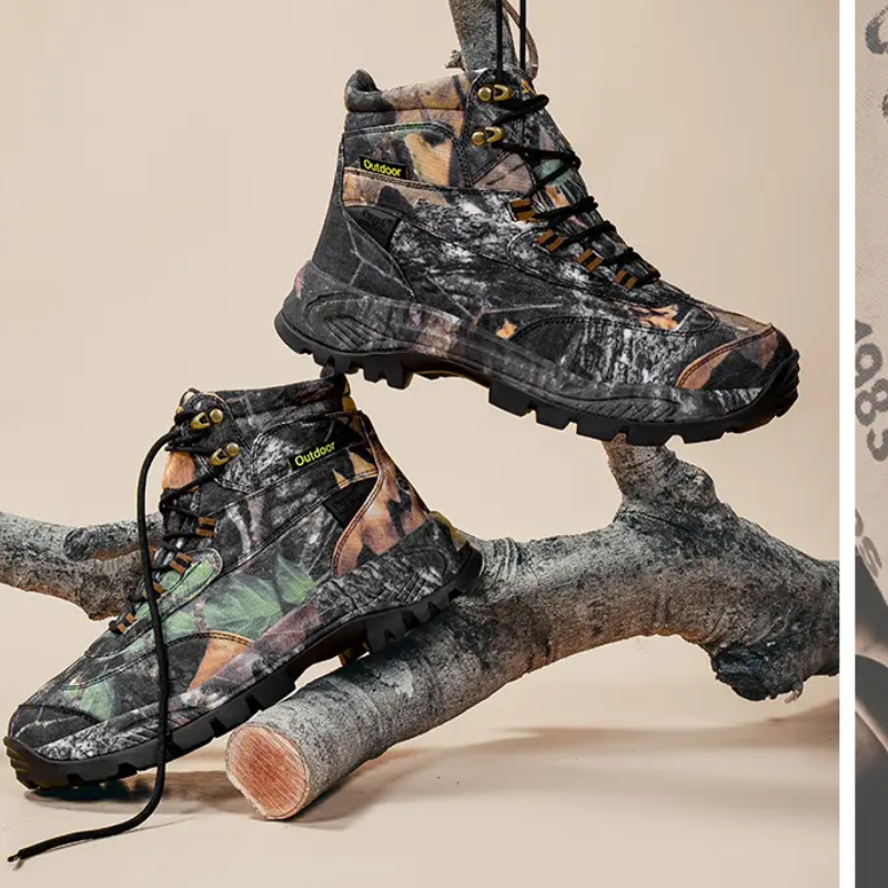 Men'S Shoes Water Resistant - Bottes de chasse de Camouflage montantes