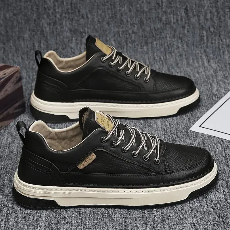 Men Shoes For Office Work - Chaussures en cuir décontractées pour hommes,