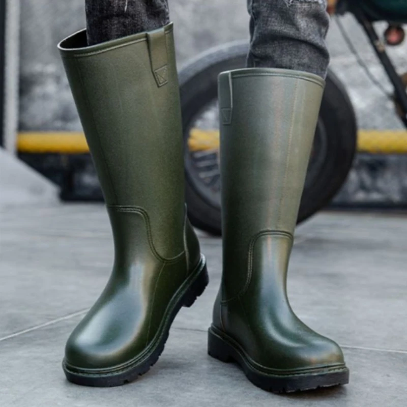 Men'S Shoes Water Resistant - Bottes de Pluie pour Homme, Chaussures