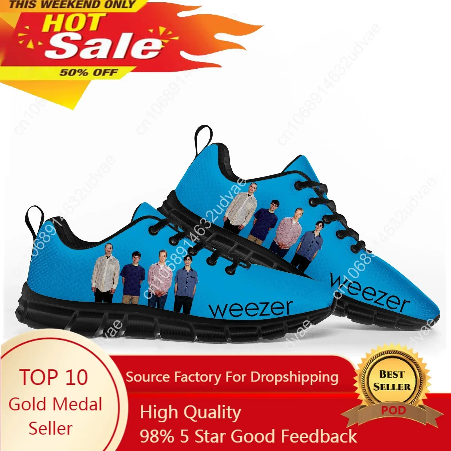 Men Shoes Black - Chaussures de sport Weezer pour hommes