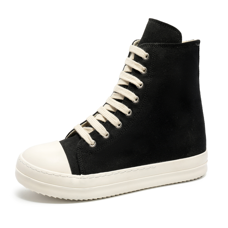 Canvas Sneaker High - Baskets populaires pour hommes, chaussures décontractées