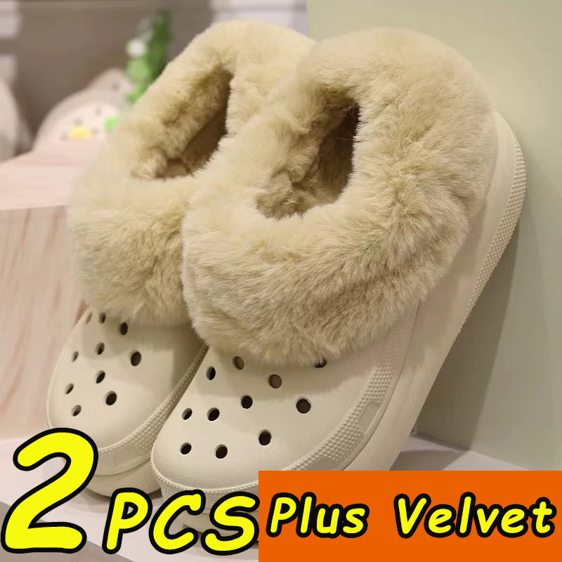 Men Shoes Outlet - 2025HOT trou chaussures couverture hiver épaissir