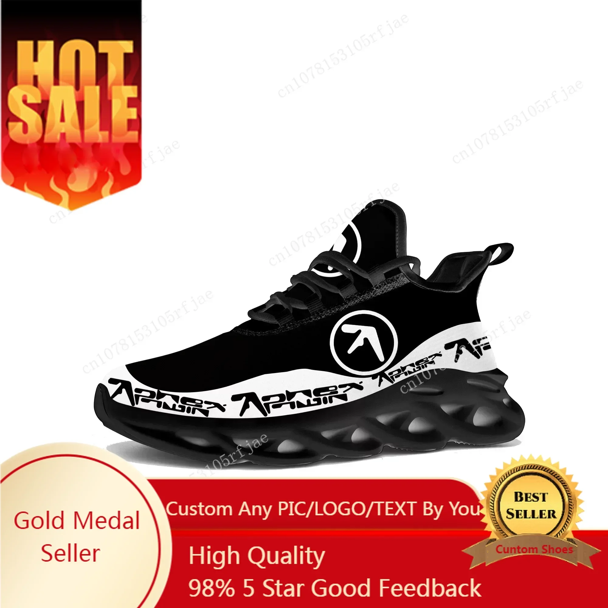 Men'S Shoes For Running - Aphex Twin Flats Sneakers pour hommes