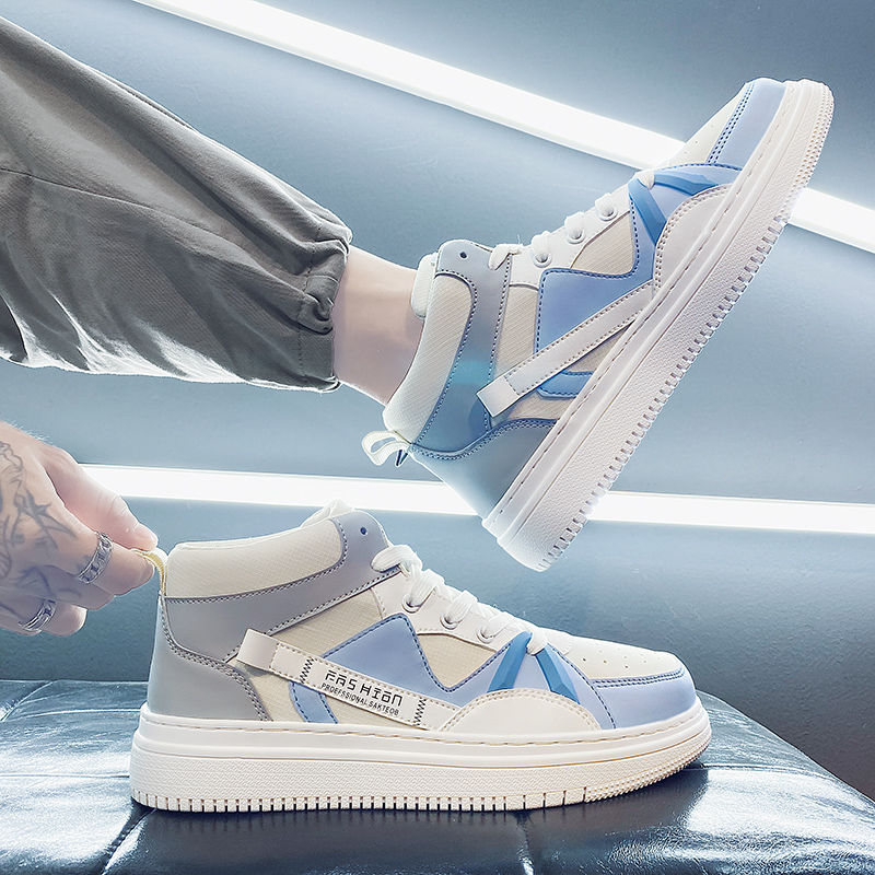 Canvas Sneaker High - Baskets montantes en toile blanches à