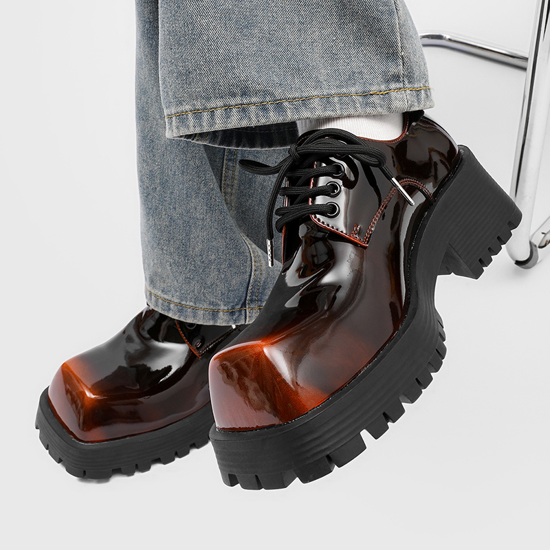 Chaussures en cuir à semelles  - Men Shoes For Office Work avis et prix