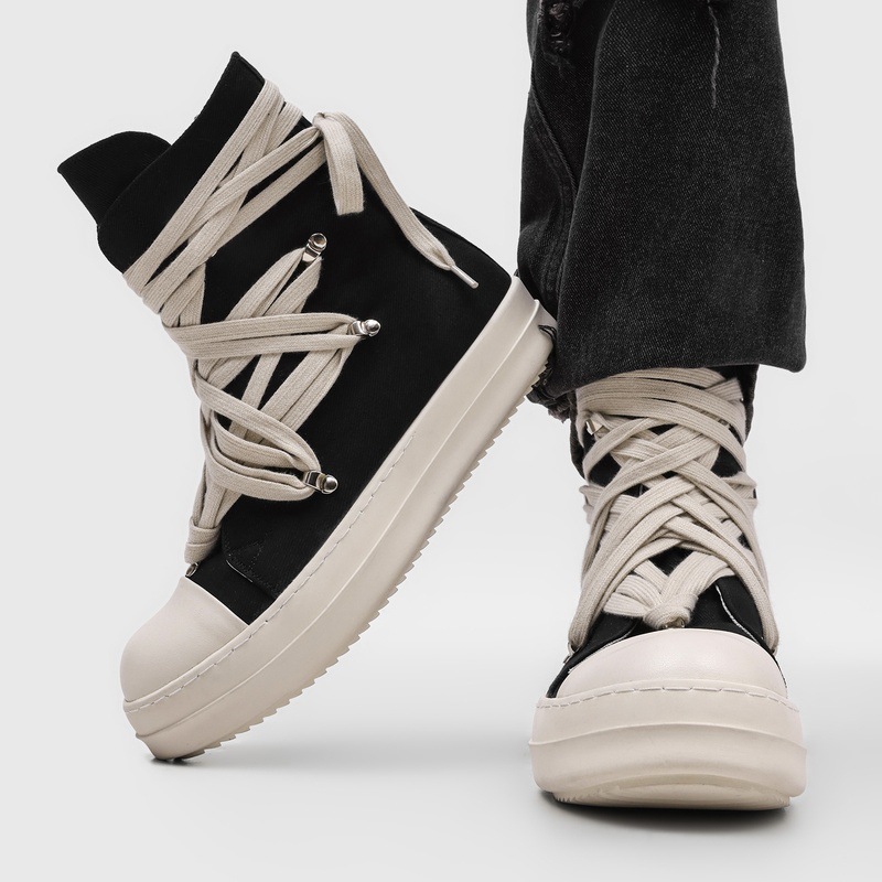Baskets montantes en toile pou - Canvas Sneaker High avis et prix