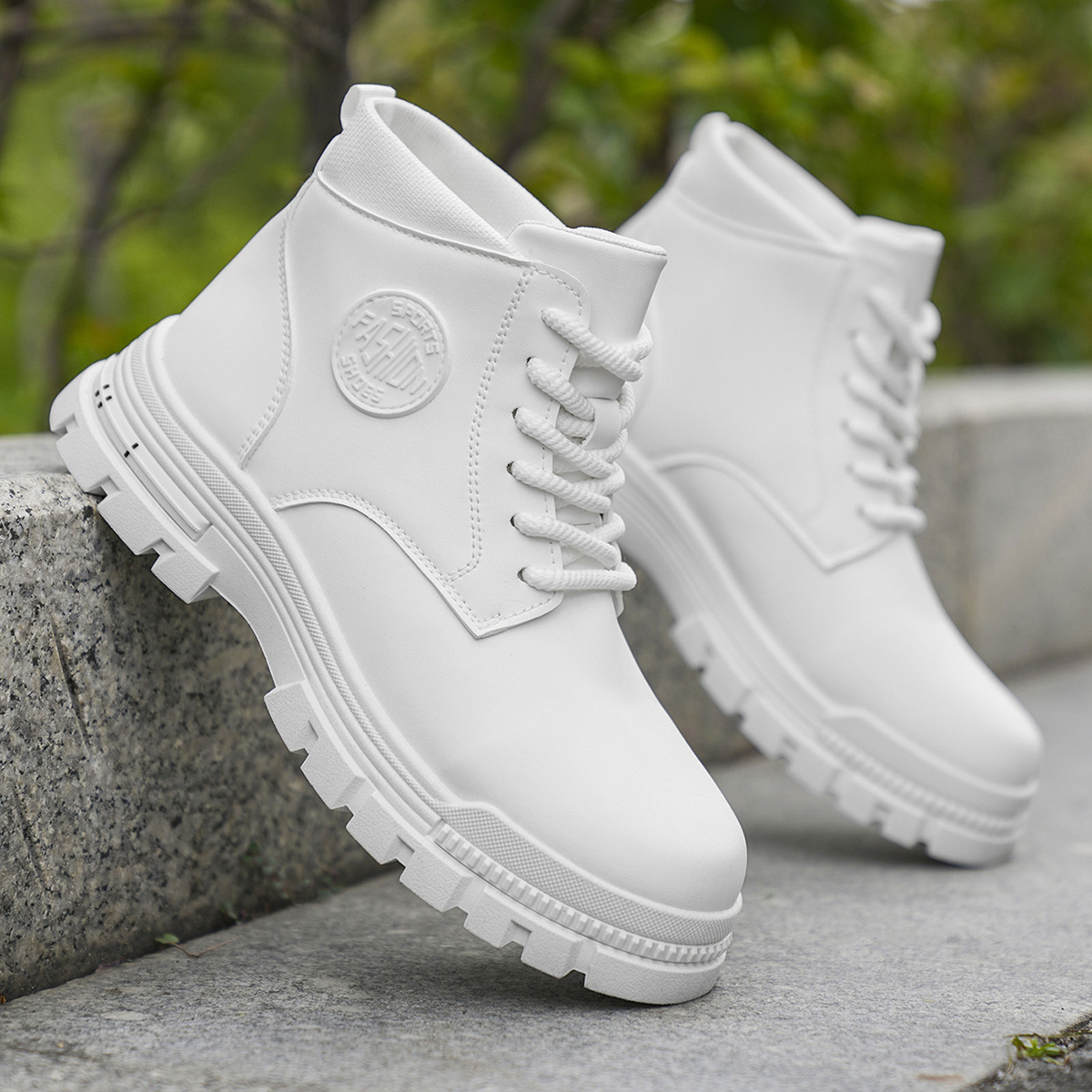 Bottes de moto blanches toutes - Men Shoes Type avis et prix