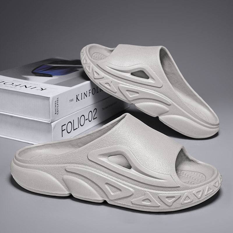 Nouvelles pantoufles grises un - Men'S Shoes Cloud avis et prix