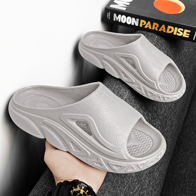 Nouvelles pantoufles grises un - Men'S Shoes Cloud avis et prix