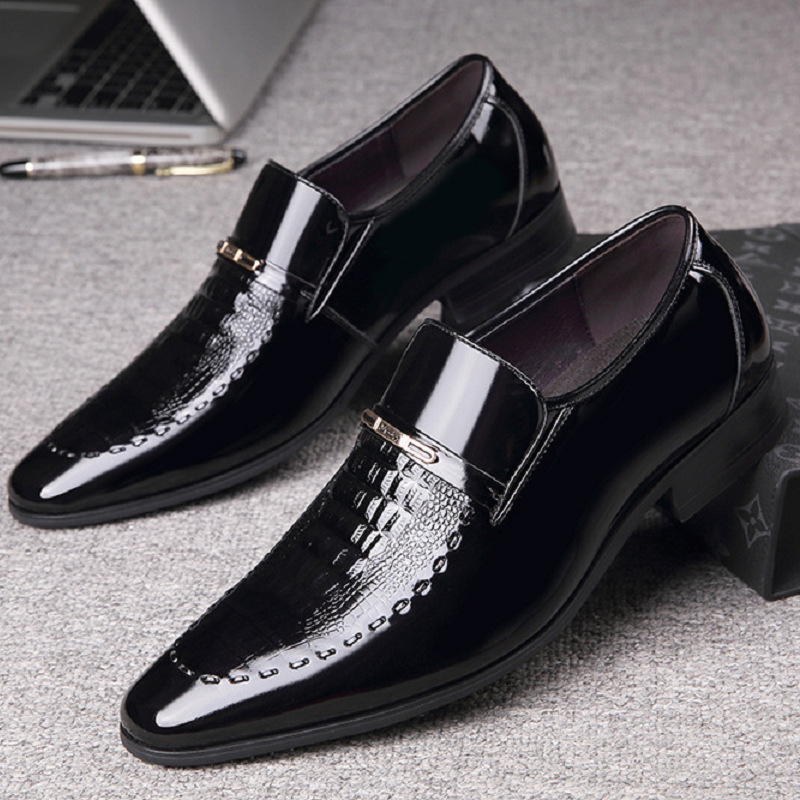 Hommes chaussures en cuir vern - Men Shoes For Office Work avis et prix