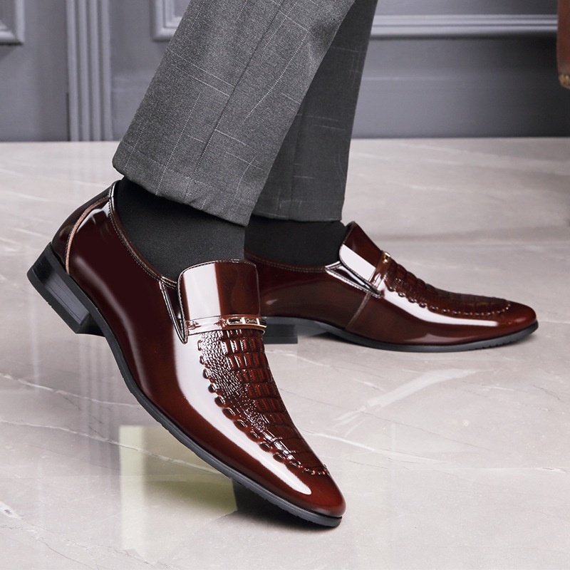Hommes chaussures en cuir vern - Men Shoes For Office Work avis et prix