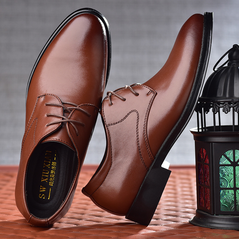 Chaussures provoqué en cuir à  - Men Shoes Outlet avis et prix