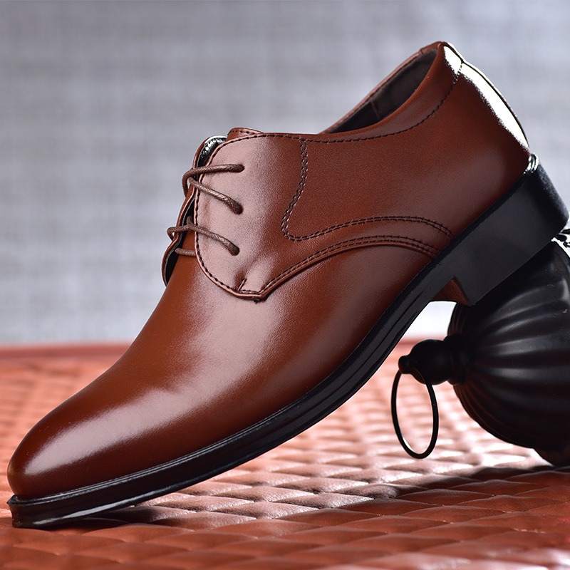 Chaussures provoqué en cuir à  - Men Shoes Outlet avis et prix