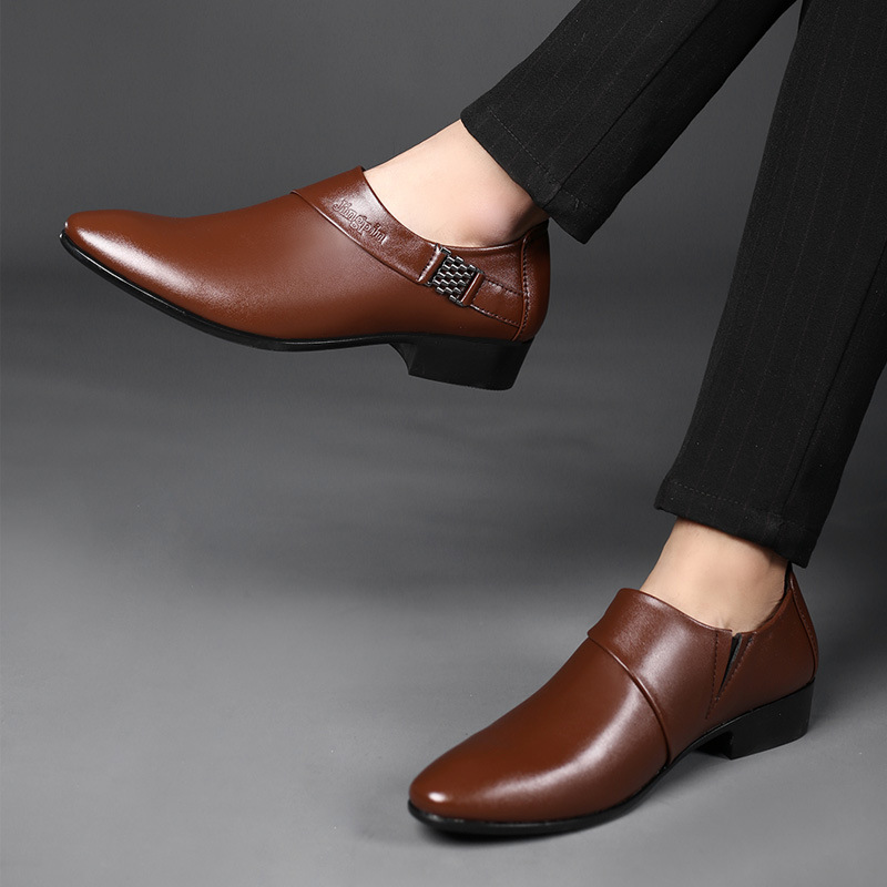 Chaussures en cuir PU pour hom - Men Shoes For Office Work avis et prix