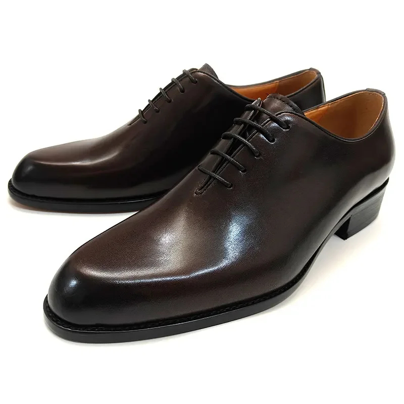 Chaussures en cuir pour hommes - Men Shoes For Office Work avis et prix