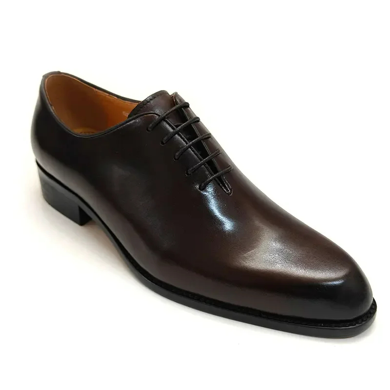 Chaussures en cuir pour hommes - Men Shoes For Office Work avis et prix