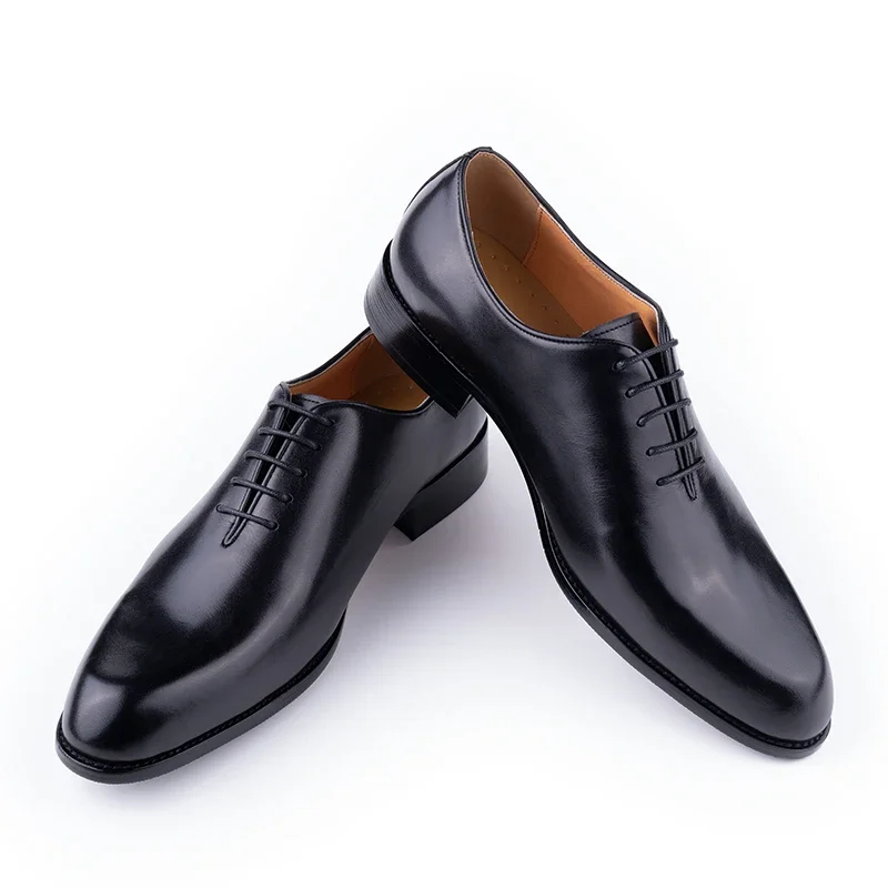 Chaussures en cuir pour hommes - Men Shoes For Office Work avis et prix