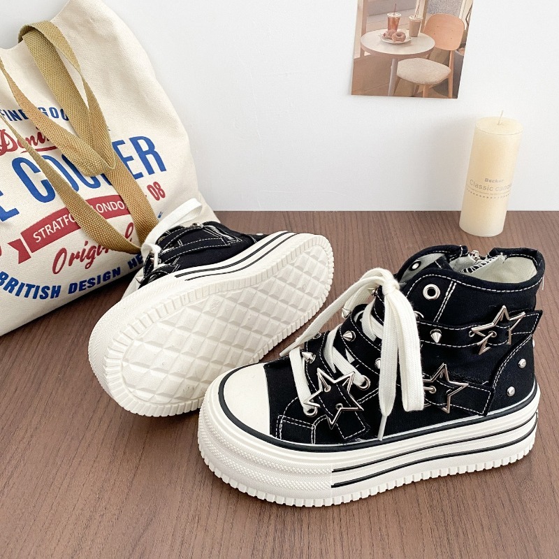Chaussures pour femmes, nouvel - Canvas Sneaker High avis et prix