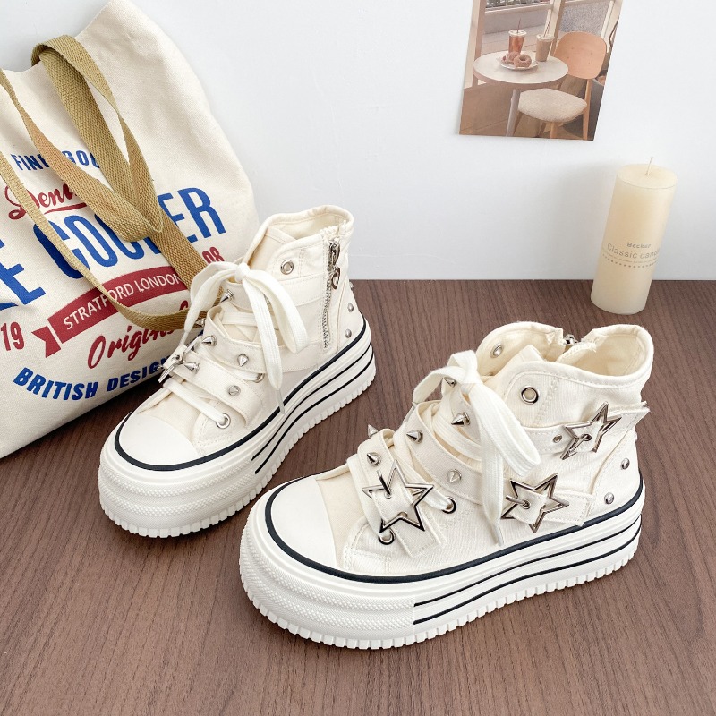 Chaussures pour femmes, nouvel - Canvas Sneaker High avis et prix