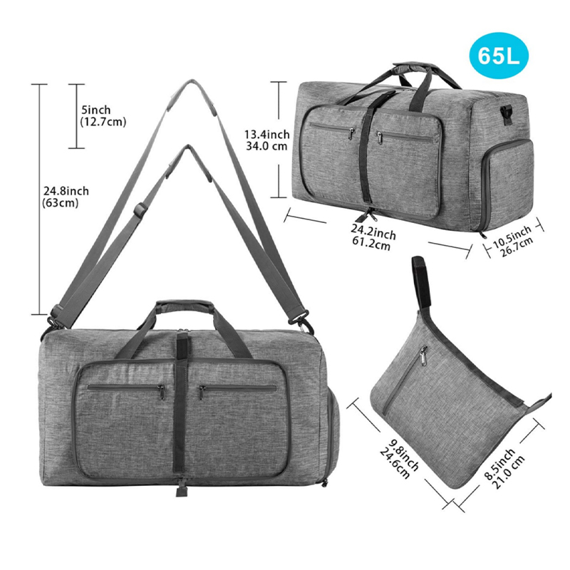 Sac de voyage Fmeida 65L avec  - Men'S Shoes Water Resistant avis et prix