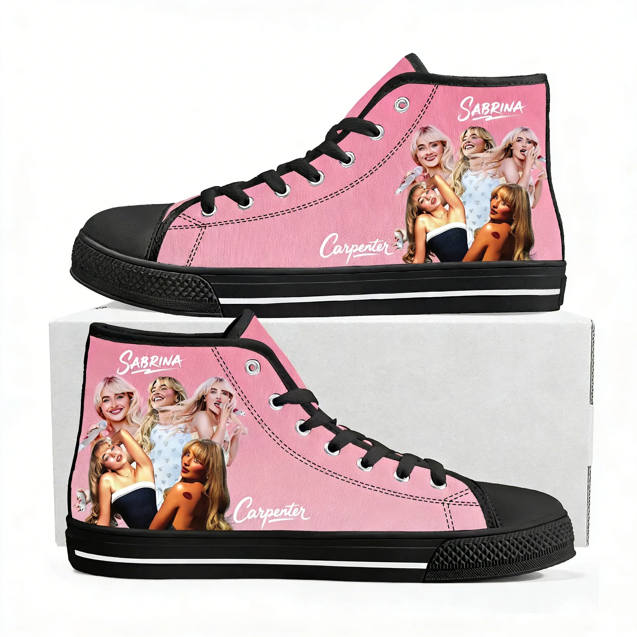 Sabrina Carpenter Chaussures m - Canvas Sneaker High avis et prix