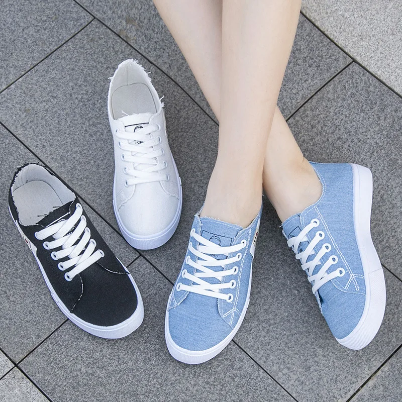 Baskets basses en toile pour f - Men Shoes Type avis et prix