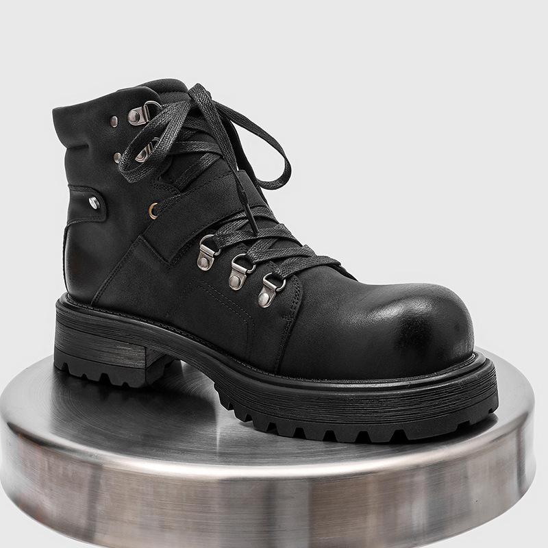 Marque hommes bottes en cuir m - Men Shoes Type avis et prix