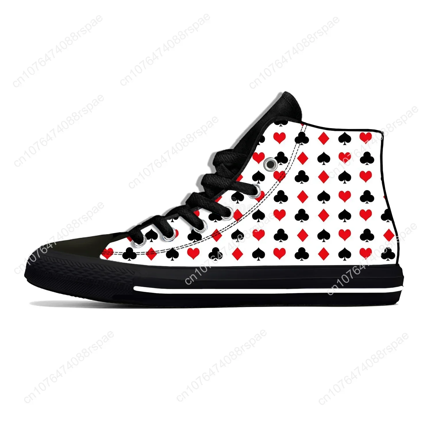 Été carte à jouer symbole Poke - Canvas Sneaker High avis et prix