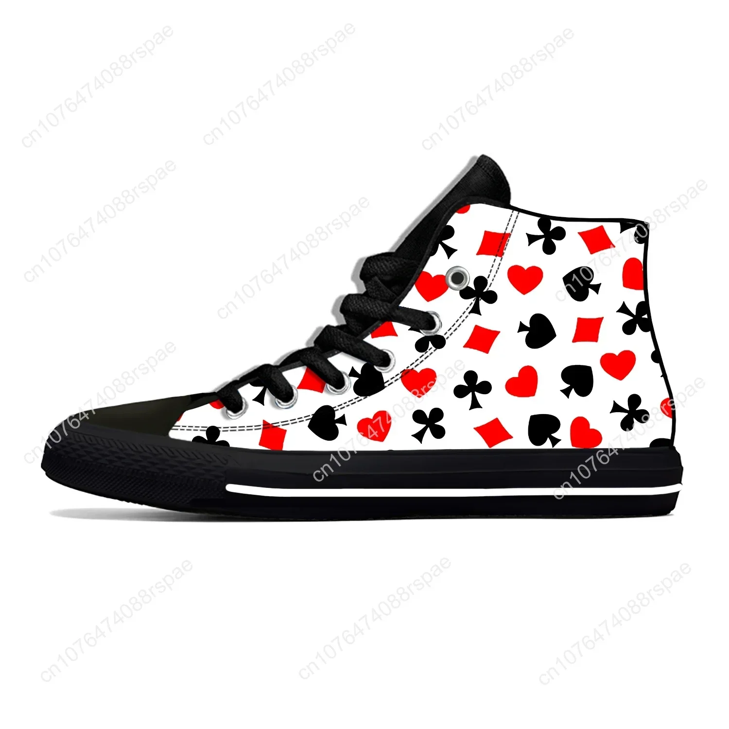 Été carte à jouer symbole Poke - Canvas Sneaker High avis et prix