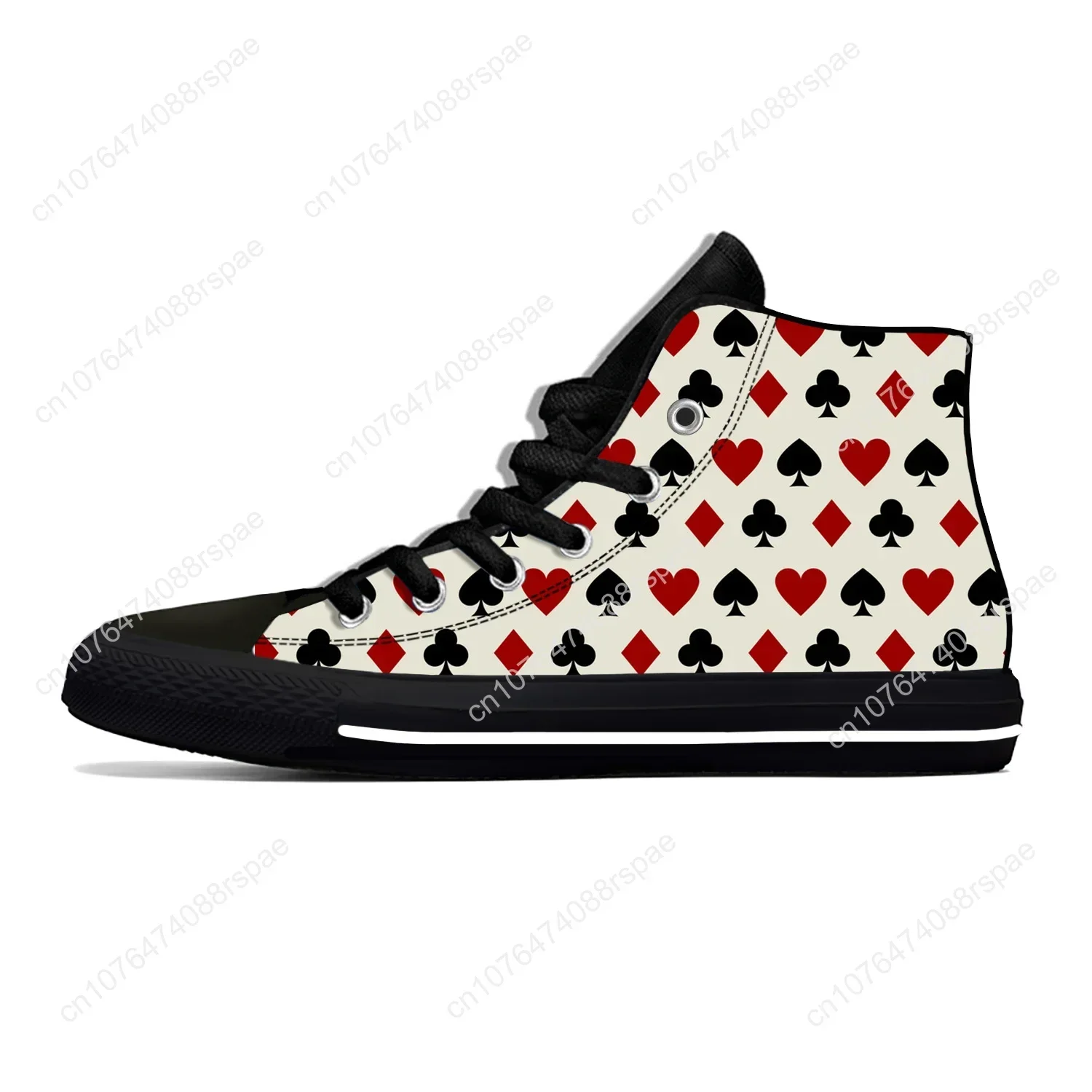 Été carte à jouer symbole Poke - Canvas Sneaker High avis et prix