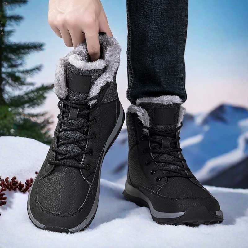 Chaussures montantes haute per - Men Shoes Black avis et prix