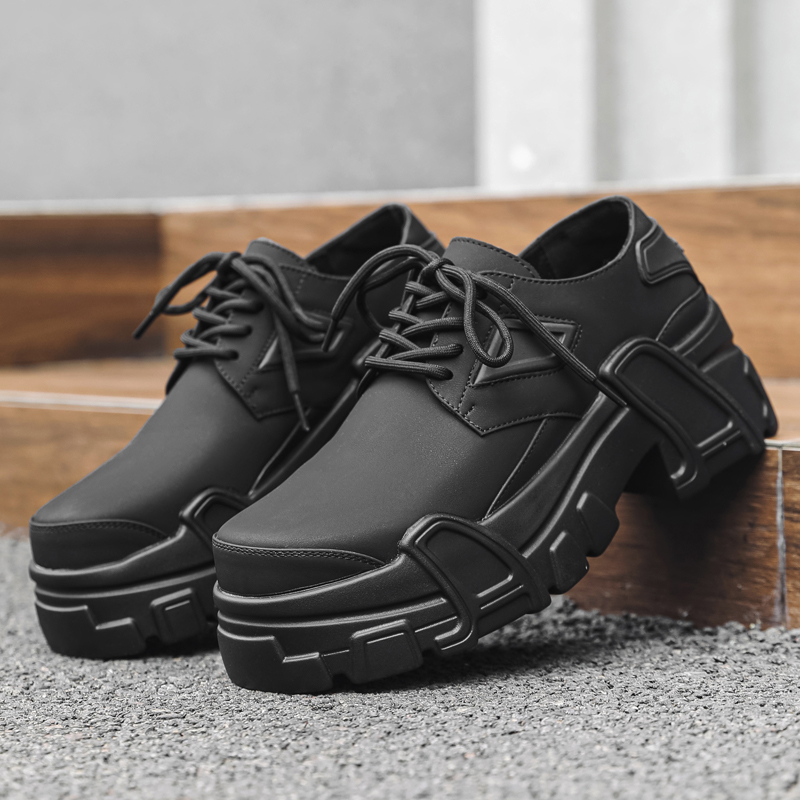 Chaussures à plateforme en cui - Men Shoes For Office Work avis et prix
