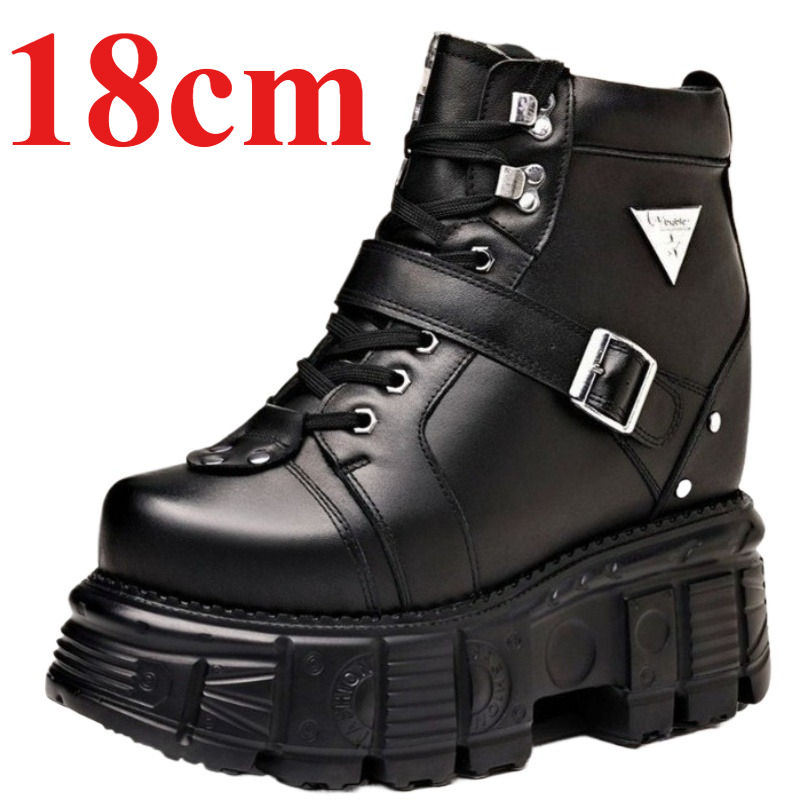 Bottes de moto en cuir véritab - Men Shoes Type avis et prix