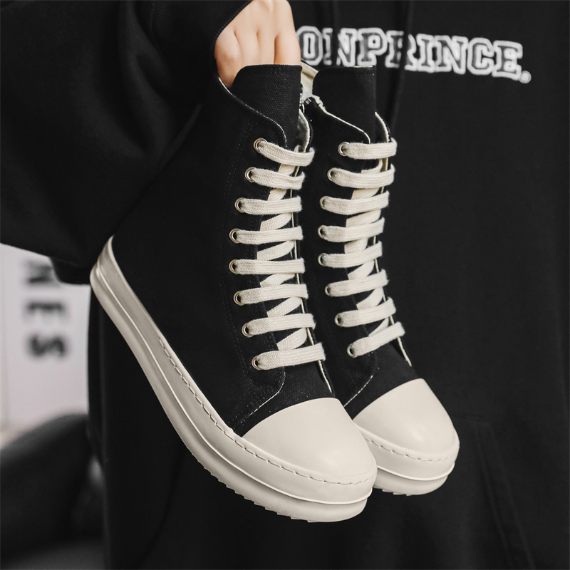 Baskets populaires pour hommes - Canvas Sneaker High avis et prix