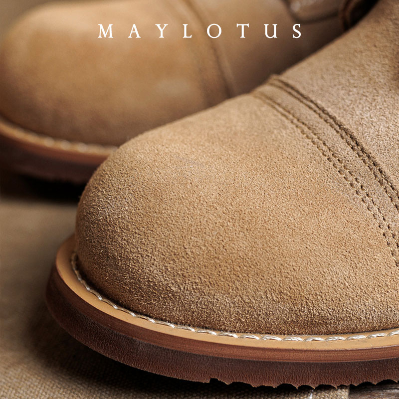 Bottes en daim Goodyear-Welted - Men Shoes Type avis et prix
