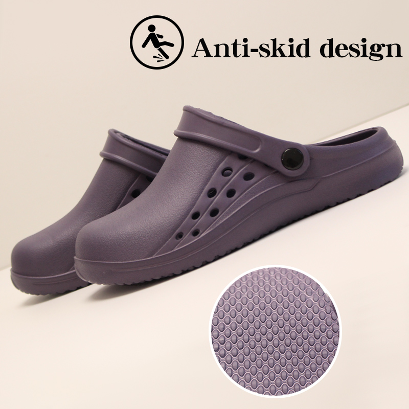 Sabots médicaux unis à enfiler - Men Shoes For Office Work avis et prix