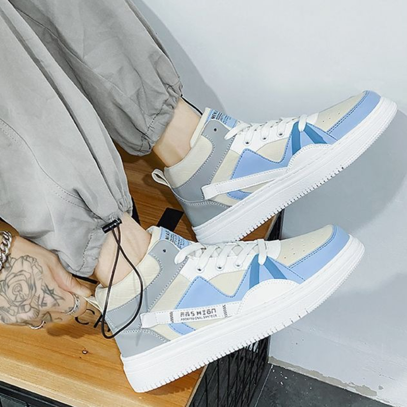 Baskets montantes en toile bla - Canvas Sneaker High avis et prix